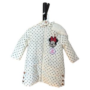 NWT Disney Mini puffer coat 2T